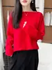 Suéter tejido de lana pura estilo vintage francés para mujer, con un tacto casual de alta gama, diseño de encaje suave y delicado, cálido y adecuado como capa base.