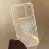 Funda Dorada para Teléfono Móvil Manzana 18Promax Adecuada para Iphone16 Transparente con Purpurina 11 Funda Suave 12 Año Nuevo 15