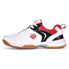 Sapatos de badminton plus size transfronteiriços sapatos masculinos novos profissionais leves respiráveis antiderrapantes absorção de choque sapatos de tênis de mesa masculinos tênis