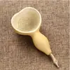 Colador de té de calabaza natural, filtro de té, juego de té creativo y único para té Kung Fu, cucharón de té, accesorios para ceremonia del té