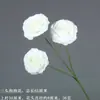 Ventas Directas de Fabricantes de Comercio Exterior: Flores Artificiales Blancas, Flores Falsas Estilo Bosque, Materiales Florales para Bodas, Flores para Decoración de Salón de Bodas