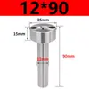Buje de colada tipo C para molde Punta de boquilla endurecida Tipo de boquilla Estándar 35/40/50 Cabeza con agujero Buje de colada para molde