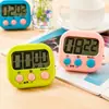 Mini Temporizador Electrónico de Cocina Temporizador de Cuenta Regresiva Positivo y Negativo Recordatorio Cronómetro Temporizador de Cuenta Regresiva Portátil Succión Magnética