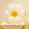 Ins Filme de Alumínio Branco Balão Digital Festa de Aniversário de Um Ano Layout de Cena Adereços de Foto Celebridade da Internet Infantil Exterior