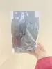 Meias de Cano Alto Vermelhas com Renda e Grip de Silicone Antiderrapante, Meias Sexy Acima do Joelho para Pessoas Altas (Importação)