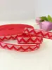 1,7cm Estilo Étnico Fita de Minoria Étnica Acessórios para Roupa de Performance Hanfu Adorno de Cabeça Grampo de Cabelo Bolsa Festiva Roupa