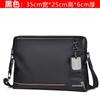 Satchel Impermeable de Nailon para Hombre Bolsa Pequeña de Tela Oxford Bolsa Casual Cruzada Bolsa de Hombro Deportiva Juvenil Bolsa Vertical