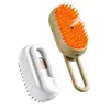 Peine cepillo rociador para mascotas transfronterizo, rociado de un solo toque para evitar que el pelo vuele, peine de vapor eléctrico para gatos y perros para eliminar el pelo suelto, peine para mascotas, peine para gatos