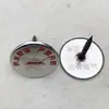 :Pegatina Redonda de Acero Inoxidable para Piso Señal Direccional Identificador de Señalización de Piso de Energía y Electricidad Defensa Nacional