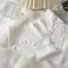 Ropa interior fina de verano para mujer, de algodón, sin costuras, con borde de encaje, antibacteriana, japonesa, para niñas.