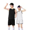 Conjunto de jersey de baloncesto de una sola capa, doble cara, para adultos y niños, adecuado para entrenamiento de baloncesto y uniformes de equipo, con diseño de malla para transpirabilidad y propiedades de secado rápido, con letras y números personalizables