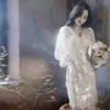 Vestido de Noche con Lentejuelas para Mujer 2026 Estilo Nuevo Elegante Ajustado Fiesta Reunión Anual Vestido de Anfitriona Verano