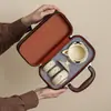 Baoxianghua Set de Té de Viaje Taza Rápida Una Olla Tres Tazas Loto Enroscado Retro Lujo Accesible Tetera Exterior Regalo
