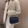 Bolso de rombos fresco de otoño para mujer, nuevo estilo coreano de moda 2019, bolso bandolera de hombro con cadena combinable, pequeño bolso cuadrado