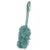 Escova de banho com cabo longo para limpeza poderosa, removendo sujeira e impurezas, proporcionando limpeza profunda e servindo como esponja de banho e escova esfoliante multifuncional