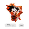 Conjunto de Balões Desenho Animado Dragon Ball Transfronteiriço Tema Sun Wukong Filme de Alumínio Animação Festa Infantil Arranjo de Aniversário