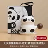 Taza de Té de Cerámica de Panda Taza para Oficina en Casa con Tapa Filtro Taza Linda para Separación de Té para Mujeres