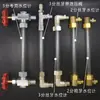 Indicador de nivel de agua de caldera Caldera eléctrica Generador de vapor Tubo de vidrio Conector de tubo de vidrio Máquina de vapor Indicador de nivel de agua