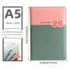 Planificador de Horarios 2027 Versión en Inglés Transfronteriza Cuaderno de Calendario Anual Cuaderno de Comercio Exterior Cuaderno de Registro de Eficiencia Laboral Planificador con Banda