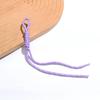 Colorido Ins Moda Corda Poliéster Miu Nylon Corda Pingente Colorido Nó Corda Trançada Corda Maré Bolsa Cordão