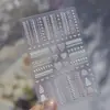 Adesivos de Manicure em Relevo, Adesivos de Unha Populares de Estilo Exquisito de Inverno, Adesivos de Joias de Suéter Fofos, Diamantes para Unhas