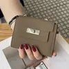 Bolsa ID Corta de Piel Genuina 2025 Nueva Billetera para Monedas Porta Tarjeta de Identificación Tarjeta Bancaria Bolsa para Llaves Clip de Almacenamiento con Múltiples Ranuras para Tarjetas