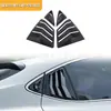 Adecuado para modelos 24-25 del Camry de Novena Generación, Calcomanía Decorativa Modificada para Ventana Triangular Trasera Estilo Persiana Branquia de Tiburón
