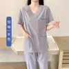 Ropa quirúrgica de alta gama para mujer, cómoda, para cepillarse las manos, ropa de trabajo médica con múltiples bolsillos, ropa de lavado a mano para hombres, ropa de hospital odontológica de secado rápido