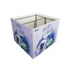 Shangchao Food Multi-camada Piso Cabeça de Empilhamento Commodity Promoção Display Combinação Empilhamento Criativo Papel Cabeça de Empilhamento Display Frame Flor Carro