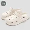 Sandalias de playa con agujeros para parejas, sandalias de exterior antideslizantes de suela gruesa, sandalias de EVA para el hogar, sandalias de verano para mujer, venta al por mayor