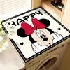 Temu Mais Vendido Desenho Animado Mickey Mouse Novo Tapete Doméstico de Terra de Diatomáceas para Máquina de Lavar Absorvente de Água Resistente à Sujeira à Prova de Poeira Atacado