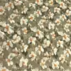 Tecido em Chiffon Franzido com Estampa Floral 85g em Estoque para Vestidos, Blusas, Camisolas Femininas e Roupas Infantis