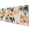 Producto exclusivo transfronterizo para Amazon: Alfombrilla de ratón popular con temática floral y de plantas, tamaño grande, engrosada, bordes sellados, alfombrilla de escritorio para juegos, antideslizante de goma