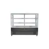 Armário expositor de bolos, freezer vertical, mousse para supermercado comercial, padaria, sobremesas, pães, frutas, armário de conservação multicamadas com refrigeração a ar