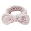 Diadema para Lavado Facial de Venta Caliente, Paquete de Cabello para Mujeres, Diadema de Felpa Linda de Invierno con Lazo, Diadema de Confinamiento, Transfronterizo Europeo y Americano