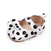 Cor Sólida com Velcro Anti-queda Primavera e Outono em estoque Sapatos de Princesa para Bebê Pré-escolar Mais Vendidos BMH3062
