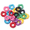 Flecos Acrílicos Encaje por Niveles Perlas Agujero Vertical Cuentas para Hilo Cuentas para Bolígrafo Cadena para Teléfono Colgante DIY Lote Mixto Multicolor