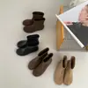 Botas Martin de Suela Blanda First Encounter Season para Mujer, Nuevas Botas Vaqueras Estilo Western Otoño/Invierno 2026, Estilo Coreano Casual, Versátiles y a la Moda