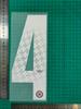 25-26 Kit de Casa Cruz Azul Blanco Talla de Adulto A+ Camiseta Número Letra Pegatinas de Número Transferencia Térmica