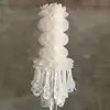 Linterna Qingming Blanca Memorial Papel Maduro Linterna Blanca Asuntos Blancos Limpieza de Tumbas Qingming Colgando Tumba Flotante Funeral Loto Cola de Fénix