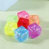 Juguete Popular Transfronterizo de Amazon Cubo de Hielo Maltosa Pinza Juguete de Descompresión Bola de Harina Tpr Artefacto de Descompresión