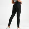 Calça Yoga Esportiva Corrida Fitness Ponto Cruz Europeia e Americana Nova Malha Sem Costura Bolinhas Levanta Bumbum Cintura Alta Chapar a Barriga Calça Nove Pontos