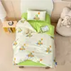 Juego de colcha de tres piezas para jardín de infantes, Juego especial de seis piezas para niños, Funda de colcha de algodón para la hora de la siesta, Ropa de cama para bebé, Temática de dibujos animados