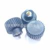 18mm-m5 cabeça redonda grão reto botão plástico botão plástico botão plástico porca cobre núcleo botão dente fabricante