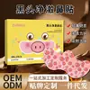 Tiras Faciales para Puntos Negros Herbales, Tiras Faciales Limpiadoras de Poros sin Ácido, Portátiles y Convenientes para Poros Finos, Tiras Faciales Personalizables