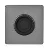 Placa decorativa ciega con orificio para enchufe, tapa de rosca 86, tapón para orificio de pared de TV, pizarra perforada