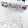Nuevas Lentejuelas de Bordado Solubles en Agua Encaje Bordado Accesorios para Vestido de Novia 19CM de Ancho en stock
