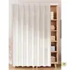 Capa de armário de guarda-roupa sem perfuração armário de cozinha cortina dos sonhos estante closet bagunça à prova de poeira cortina de puxar cortina de tecido