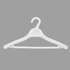 Perchas Desechables de Plástico Transparente para Fábrica de Ropa, Percheros para Tintorerías, Venta Directa de Fabricantes de Lavandería, Engrosadas y Duraderas