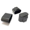 Equipado com 60*30 tubo oval pé tubo plug pé almofada perna beleza máquina pé tubo plug tubo plug fitness equipamento tubo plug